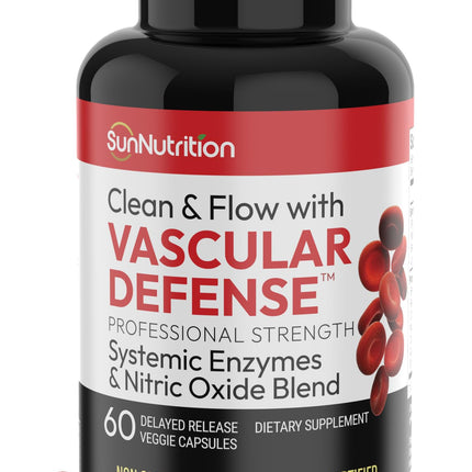 SunNutrition Nattokinase 2000 FU – Beet Root, Lumbrokinase & Bromelain for Circulation Support | 60 Capsules