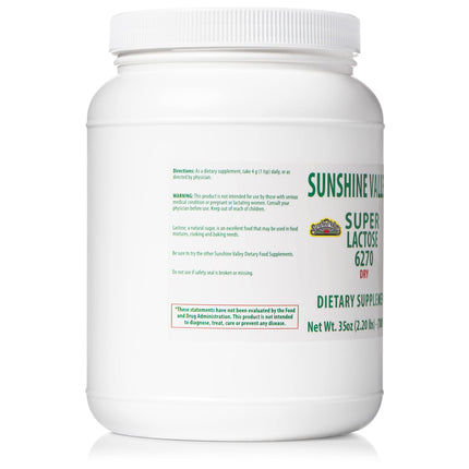 Sunshine Valley Super Lactose Dry Powder – Natural Sweetener & Baking Enhancer (35 oz)