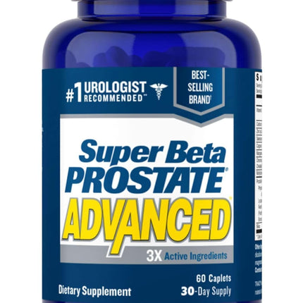 Super Beta Prostate Advanced Prostate Supplement for Men – Beta Sitosterol (Not Saw Palmetto) – 60 Caplets