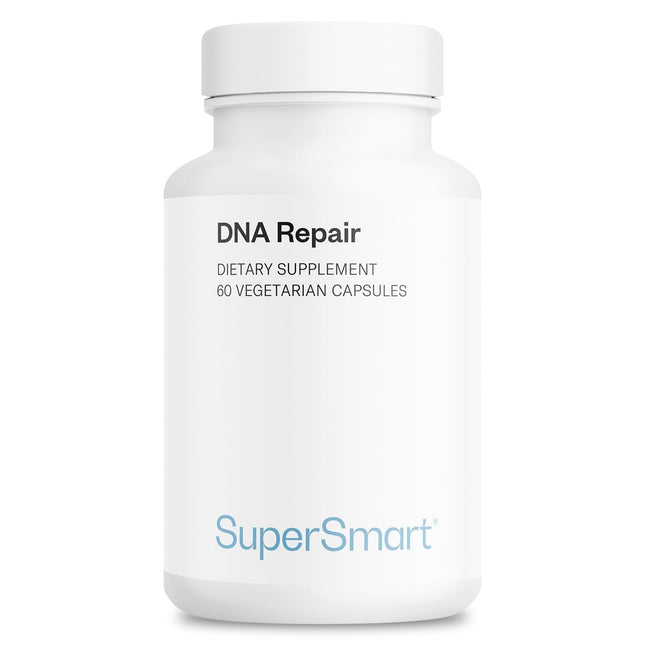Supersmart DNA Repair (Advanced Formula) – AC-11, SOD Gliadins Complex, Sulforaphane Glucosinolate | 60 Vegetarian Capsules