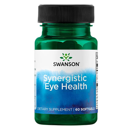 Swanson Lutein & Zeaxanthin Synergistic Eye Health – 60 Softgels (3 Pack)