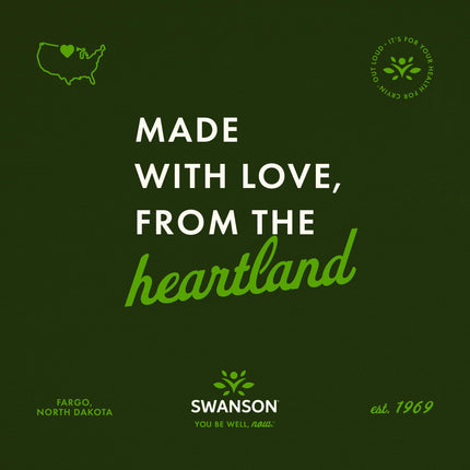 Swanson Magnesium Lactate - Lactose-Free Magnesium with Gentle Absorption | 4-Pack (480 capsules)