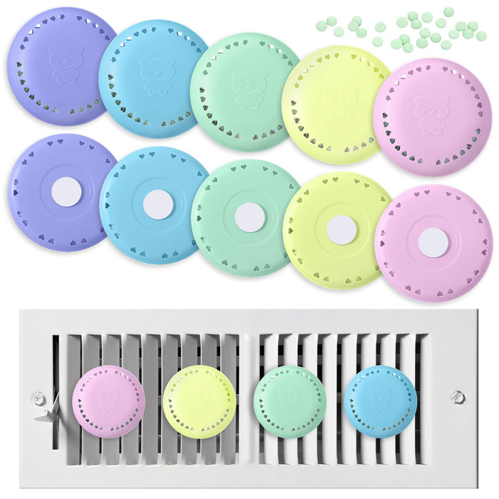 Swiffen 10 Pcs Air Freshener Vent Diffuser Beads – Long-Lasting Tea Scent