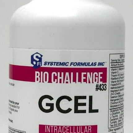 Systemic Formulas GCEL #433 – Master Antioxidant for Cellular Health