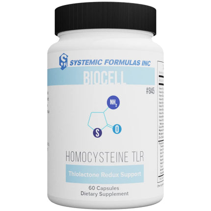 Systemic Formulas HomoCysteine TLR Redux Support – 60 Capsules | Biocell #845