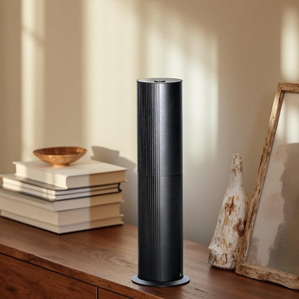 TANOXI Bluetooth Waterless Diffuser - 100ml, 2000 sq ft Coverage, App & Remote, Black