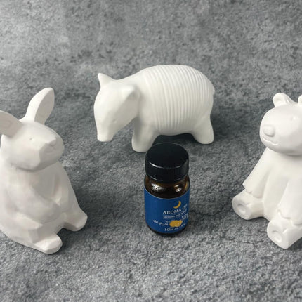 Terra Distribution Passive Stone Diffuser 3pcs Set – Made in Japan | Non-Electric Ceramic Aromatherapy