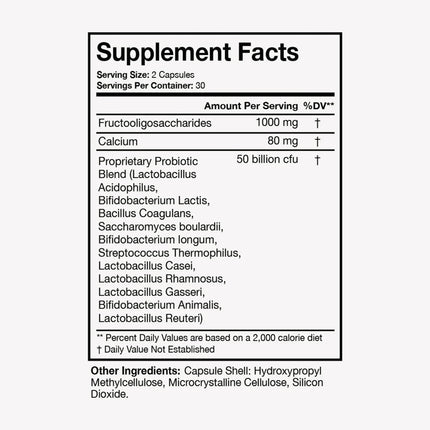 Terra Health Essentials Advanced Probiotics – 50B CFU, 60 Capsules