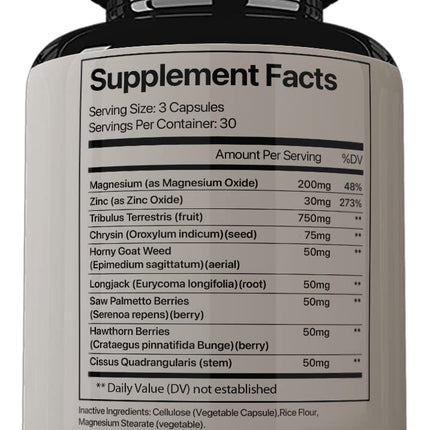 TESTOS PRIMEL (2 pk) Advanced Formula – Testo Prime Pills, 180 Capsules