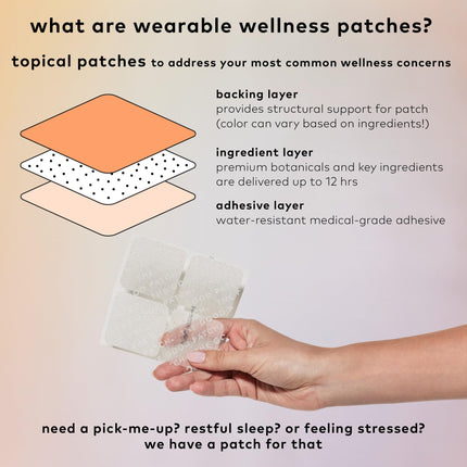 Slumber Sleep Patch by The Good Patch — Melatonin-Free, Sustained Release, Plant-Powered Wellness (24 Patches)