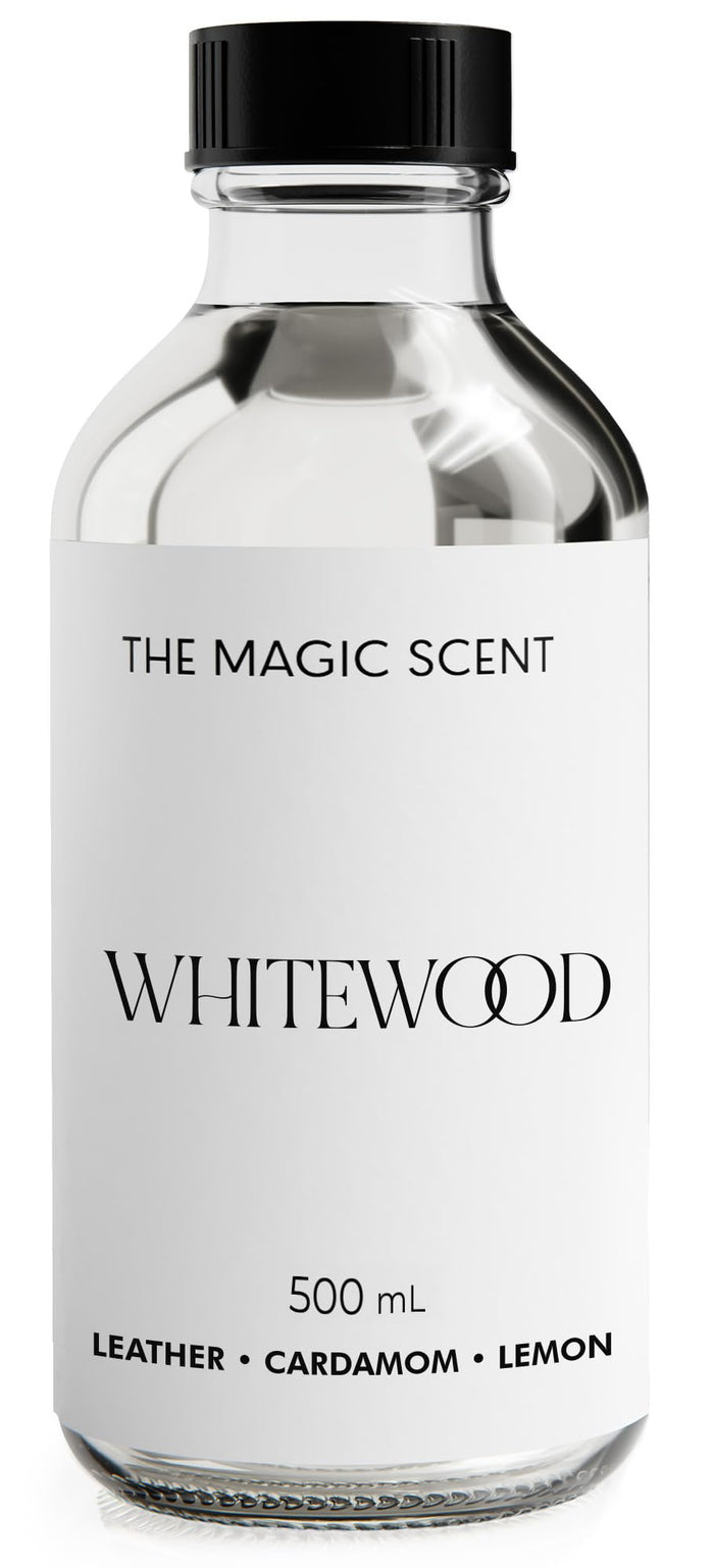 The Magic Scent Whitewood Diffuser Oil – Luxury Hotel & Home Scents (16.9 oz / 500 mL) Inspired by 1 Hotel Miami