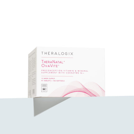 Theralogix TheraNatal OvaVite Preconception Vitamins – 13-Week Supply | Prenatal & Fertility Support with CoQ10* | NSF Certified