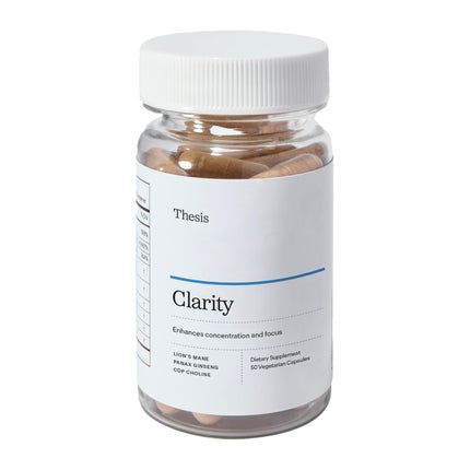 Thesis Clarity Nootropic Supplement – Daily Focus, Memory & Learning (25 Servings)