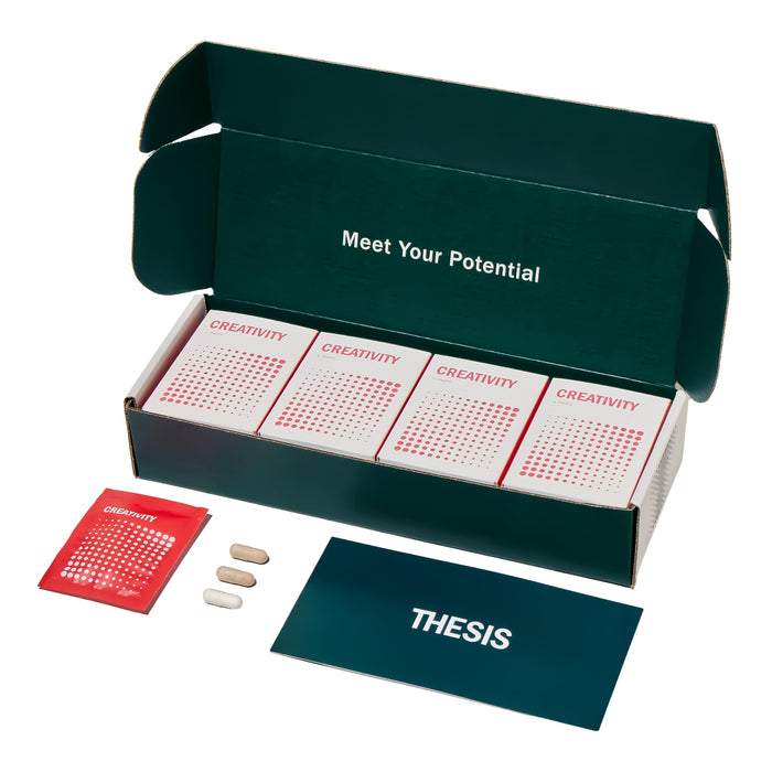 Thesis Creativity Nootropic Brain Support – Learn, Remember & Verbal Fluency | 24 Servings