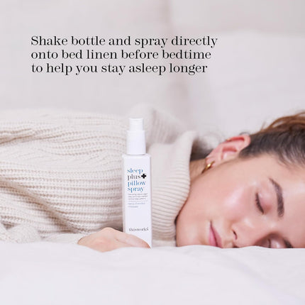THISWORKS Sleep Plus Pillow Spray – Fast-Acting Rest with Lavender, Vetivert & Camomile, 100ml