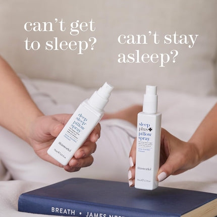 THISWORKS Sleep Plus Pillow Spray – Fast-Acting Rest with Lavender, Vetivert & Camomile, 100ml