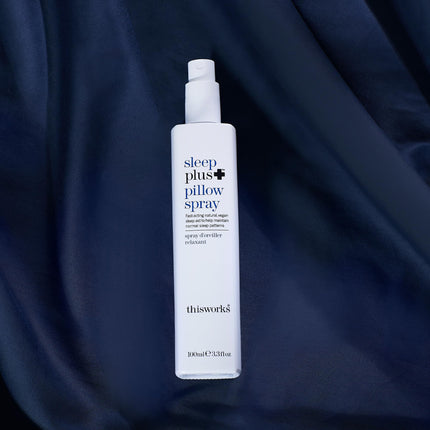THISWORKS Sleep Plus Pillow Spray – Fast-Acting Rest with Lavender, Vetivert & Camomile, 100ml