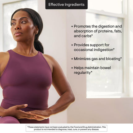 THORNE Advanced Digestive Enzymes – Gut Health Support with Pepsin, Ox Bile & Pancreatin – 90 Servings