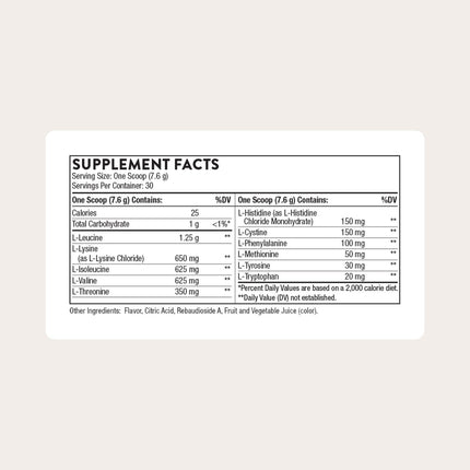 THORNE Amino Complex Clinically Validated EAA & BCAA Powder NSF Certified