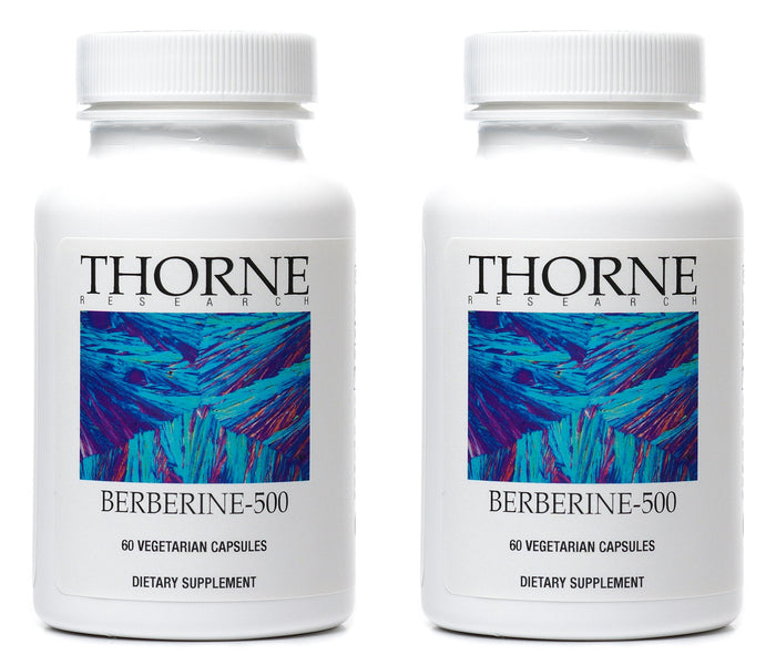 THORNE BERBERINE-500 (Pack of 2) – 60 Capsules Each