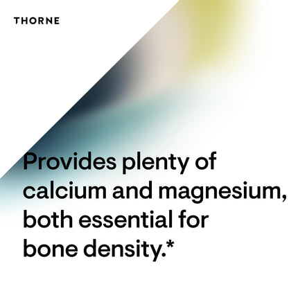 THORNE Calcium-Magnesium Malate | Gluten-Free Bone Health | 240 Capsules
