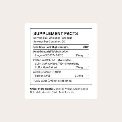 THORNE Complete Biotic – Probiotic, Prebiotic & Postbiotic for Gut Health | 30 Servings