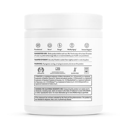 THORNE Daily Greens Plus – Comprehensive Greens Powder with Matcha & Adaptogens | Mint, 7.3 oz