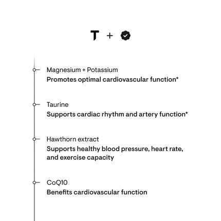 THORNE Heart Health Complex – CoQ10, Taurine & Hawthorn | 90 Capsules