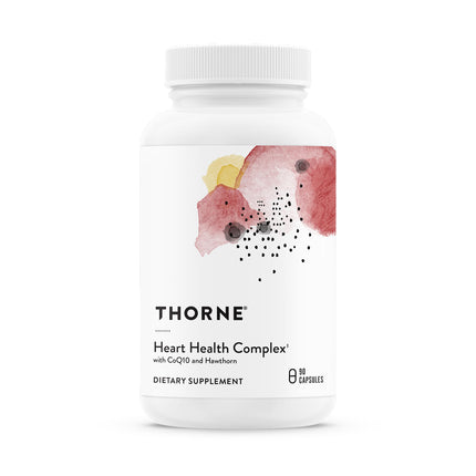 THORNE Heart Health Complex – CoQ10, Taurine & Hawthorn | 90 Capsules