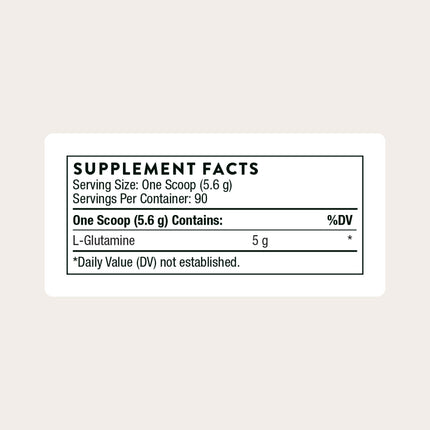 THORNE L-Glutamine Powder – GI Health, Nerve Support & Immune Function | 17.8 oz