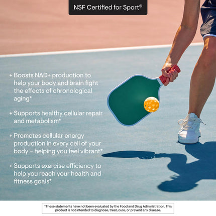 THORNE NiaCel 400 NAD Supplement – Cellular Energy & Healthy Aging (NSF Sport)
