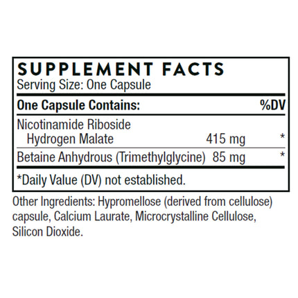 THORNE NiaCel 400 NAD Supplement – Cellular Energy & Healthy Aging (NSF Sport)