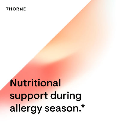 THORNE Quercetin Complex — Seasonal Allergy Support, 60 Capsules
