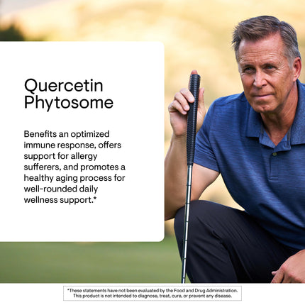 THORNE Quercetin Phytosome – Immune & Respiratory Support, Seasonal Allergy Relief | 60 Servings