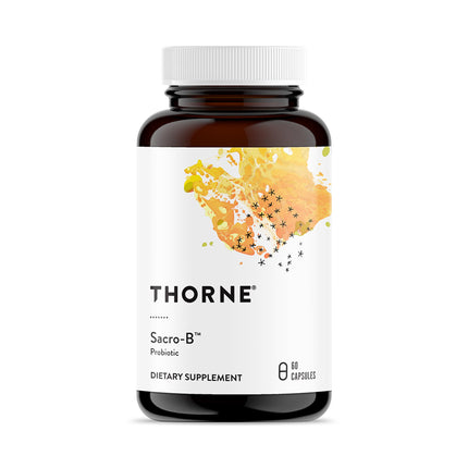 THORNE Sacro-B Probiotic – Gut Health, Immune Support & Gentle Constipation Relief