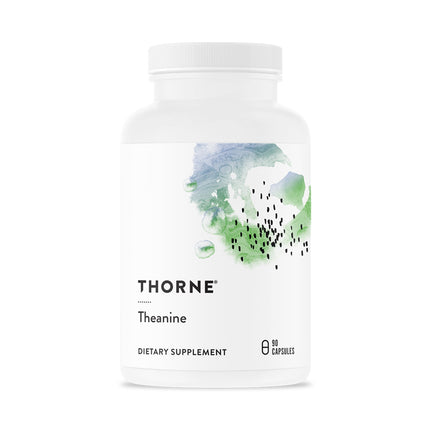 THORNE Theanine 200 mg | Supports Relaxation, Focus & Stress Response - 90 Capsules