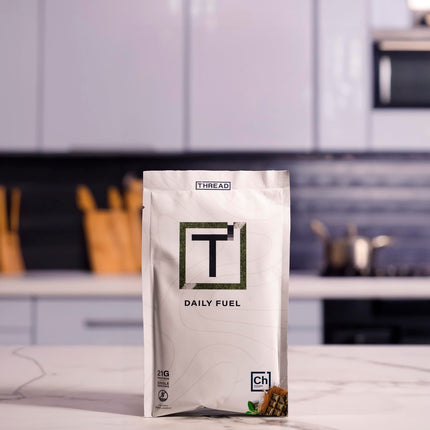 THREAD Performance Daily Fuel – Chocolate Brownie | 21g Protein, 60+ Organic Superfoods, 30 Servings