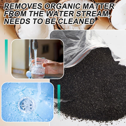Threlaco 10lbs Activated Charcoal Powder — GAC Pellets for Water & Air Filtration