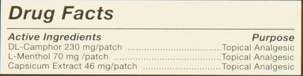 Tiger Balm Pain Relieving Patch – Large, Pack of 2 (8 Patches)