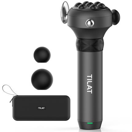 TILAT M1 Max Deep Tissue Vibration Therapy Massage Gun – 6500 RPM Handheld Massager for Trigger Points & Full-Body Relief