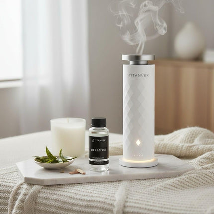 TitanVex Dream On White Tea & Vanilla Diffuser Oil – Luxury Hotel Scent (4.06 fl oz)