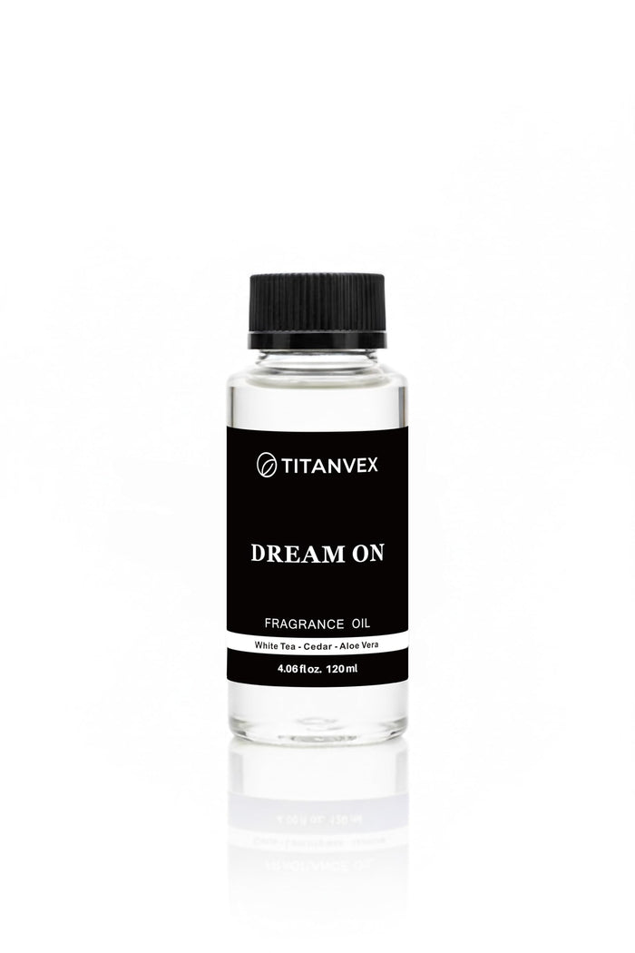 TitanVex Dream On White Tea & Vanilla Diffuser Oil – Luxury Hotel Scent (4.06 fl oz)