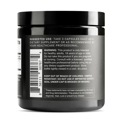 Toniiq Lion’s Mane Ultra High Potency 10:1 Extract | 30% Polysaccharides | 120 Caps | Lab Tested
