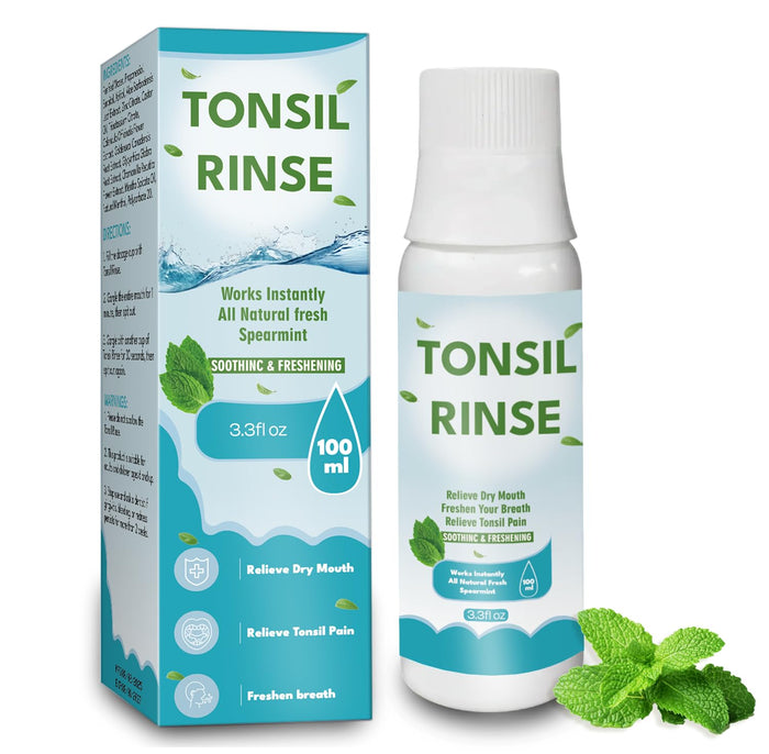 Tonsil Stone Mouthwash – Natural Oral Rinse for Bad Breath & Dry Mouth (100 ml)