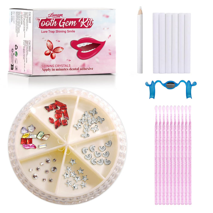 LMDGDS Tooth Gems Kit - DIY Teeth Jewelry for Women & Men