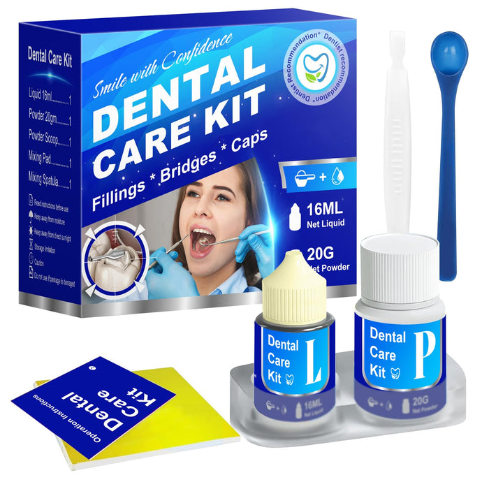 Tooth Repair Kit – Zinc Oxide Eugenol Cement for Temporary Teeth Restoration