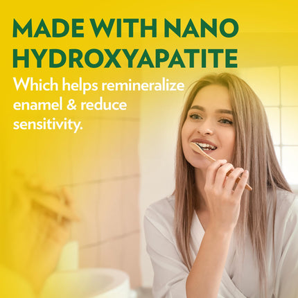 Candy Cane Toothpaste Tablets – Nano Hydroxyapatite, Fluoride Free | 90 Tabs