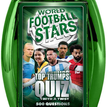 TOP TRUMPS QUIZ WORLD FOOTBALL STARS
