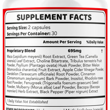 Total Flow Capsules (2-Pack) – Advanced Blood Support Pills, All-Natural Multivitamin