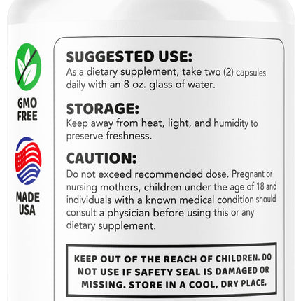 Total Flow Capsules (2-Pack) – Advanced Blood Support Pills, All-Natural Multivitamin